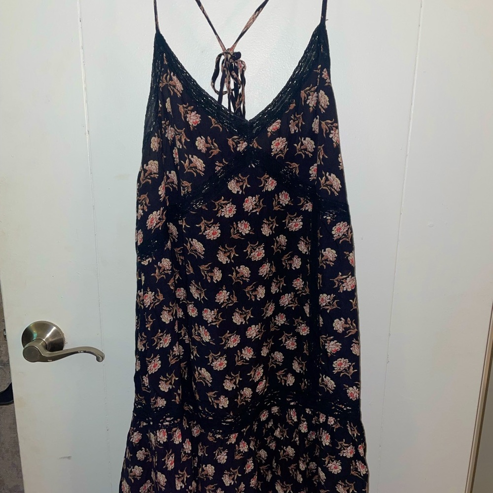 American Eagle Tie Mini Dress